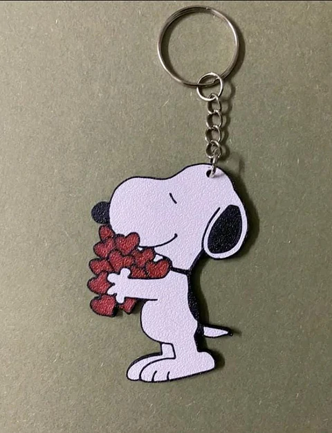 Llavero El amor de Snoopy