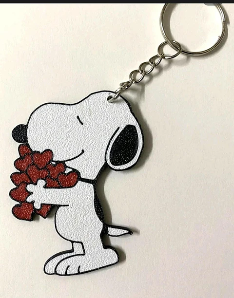 Llavero El amor de Snoopy
