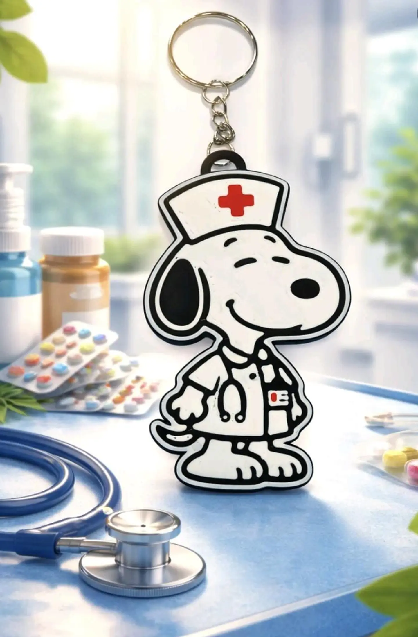 Llavero Snoopy Doctor 2