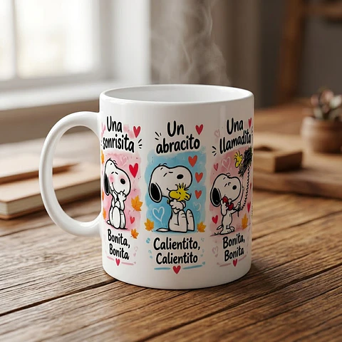 Taza Snoopy diferentes diseños