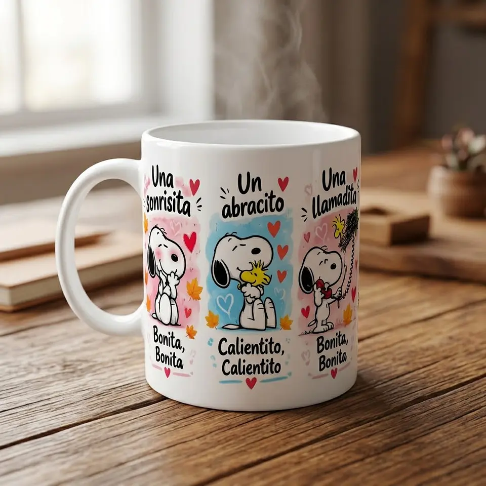 Taza Snoopy diferentes diseños 1