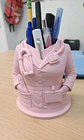 Soporte para bolígrafos médico femenino / Organizador de escritorio de enfermera - Miniatura 3