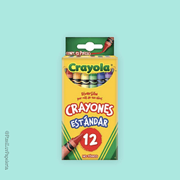 Crayones Crayola Estándar 12