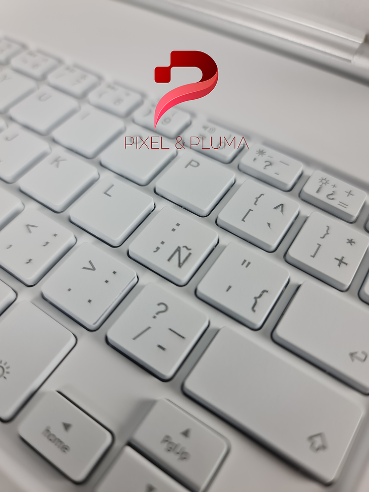 Teclado para iPad 10ª Gen / iPad A16 – BLANCO (Versión estándar) 6