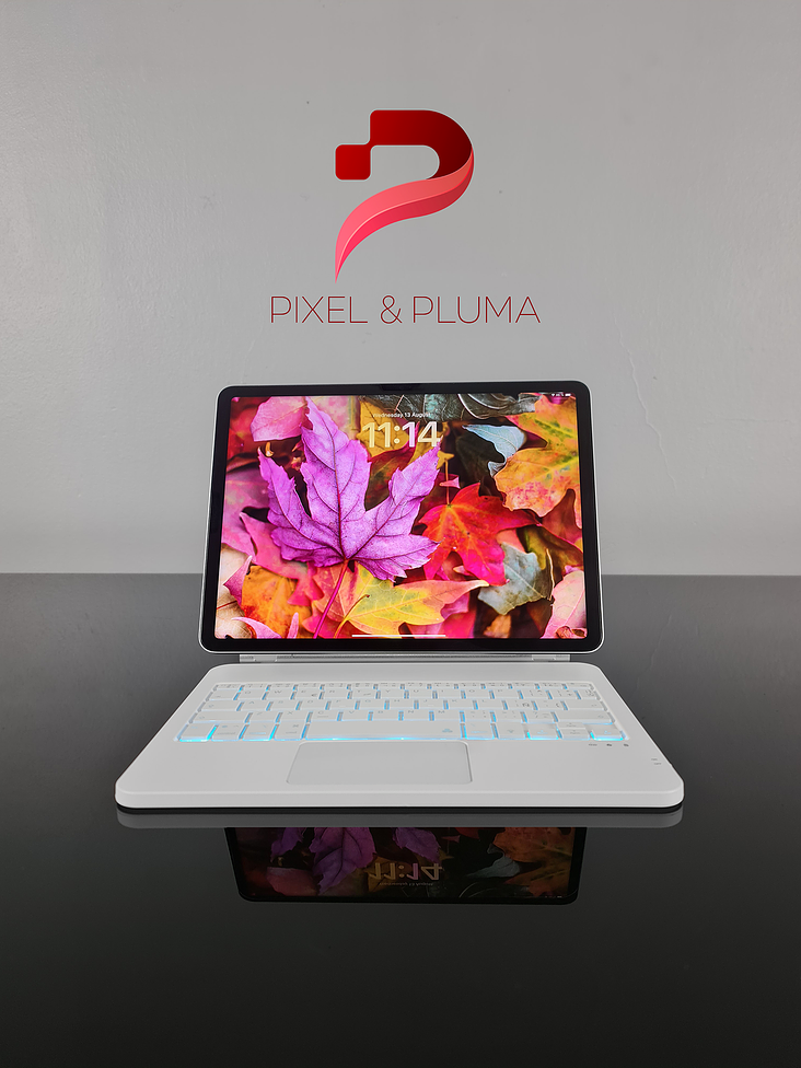 Teclado para iPad 10ª Gen / iPad A16 – BLANCO (Versión estándar) 3