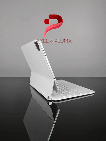 Teclado para iPad Pro 11″ (1ª a 4ª Gen) / iPad Air 10.9″ (4ª y 5ª Gen) / iPad Air 11″ (M2) / iPad Air 11” (M3) – BLANCO 4