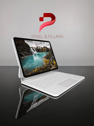 Teclado para iPad Pro 11″ (1ª a 4ª Gen) / iPad Air 10.9″ (4ª y 5ª Gen) / iPad Air 11″ (M2) / iPad Air 11” (M3) – BLANCO 3