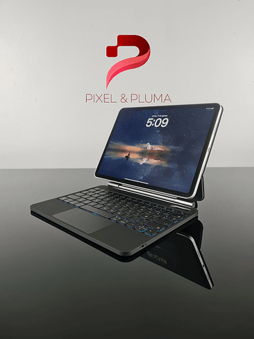 Teclado para iPad Pro 11″ (1ª a 4ª Gen) / iPad Air 10.9″ (4ª y 5ª Gen) / iPad Air 11″ (M2) / iPad Air 11” (M3) – NEGRO 2