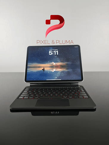 Teclado para iPad Pro 11″ (1ª a 4ª Gen) / iPad Air 10.9″ (4ª y 5ª Gen) / iPad Air 11″ (M2) / iPad Air 11” (M3) – NEGRO 3