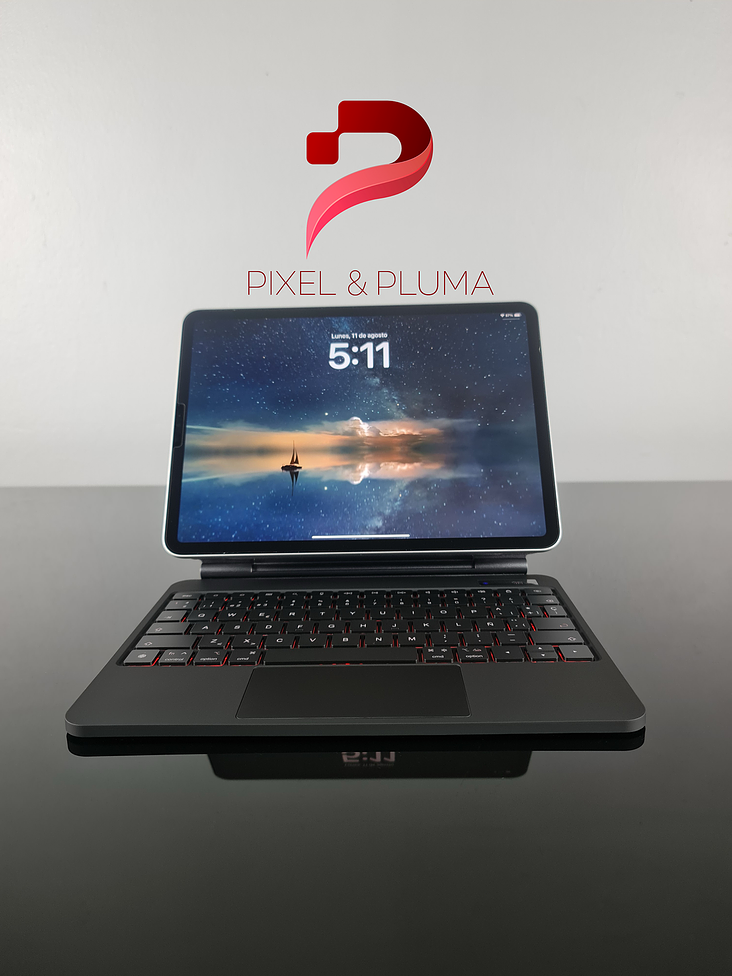 Teclado para iPad Pro 11″ (1ª a 4ª Gen) / iPad Air 10.9″ (4ª y 5ª Gen) / iPad Air 11″ (M2) / iPad Air 11” (M3) – NEGRO 3