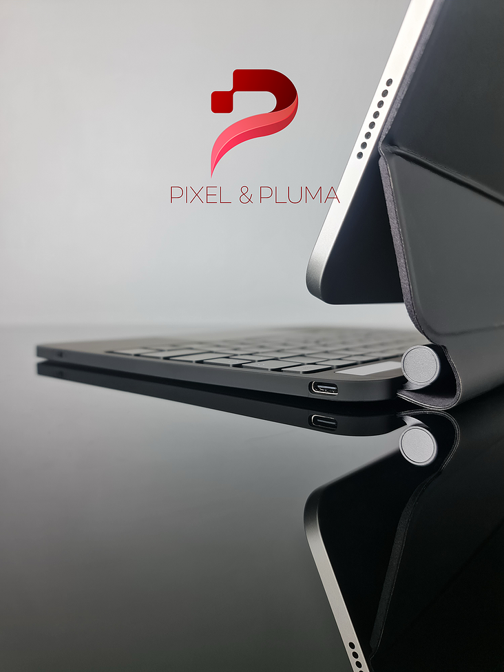 Teclado para iPad Pro 11″ (1ª a 4ª Gen) / iPad Air 10.9″ (4ª y 5ª Gen) / iPad Air 11″ (M2) / iPad Air 11” (M3) – NEGRO 9