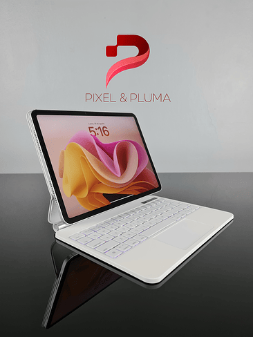 Teclado para iPad Pro 11″ M4 – BLANCO 3