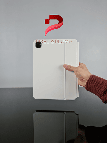 Teclado para iPad Pro 11″ M4 – BLANCO 5