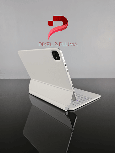 Teclado para iPad Pro 11″ M4 – BLANCO 12