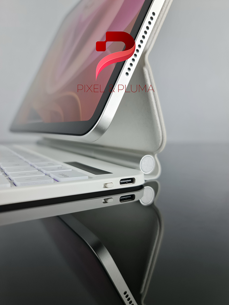 Teclado para iPad Pro 11″ M4 – BLANCO 13