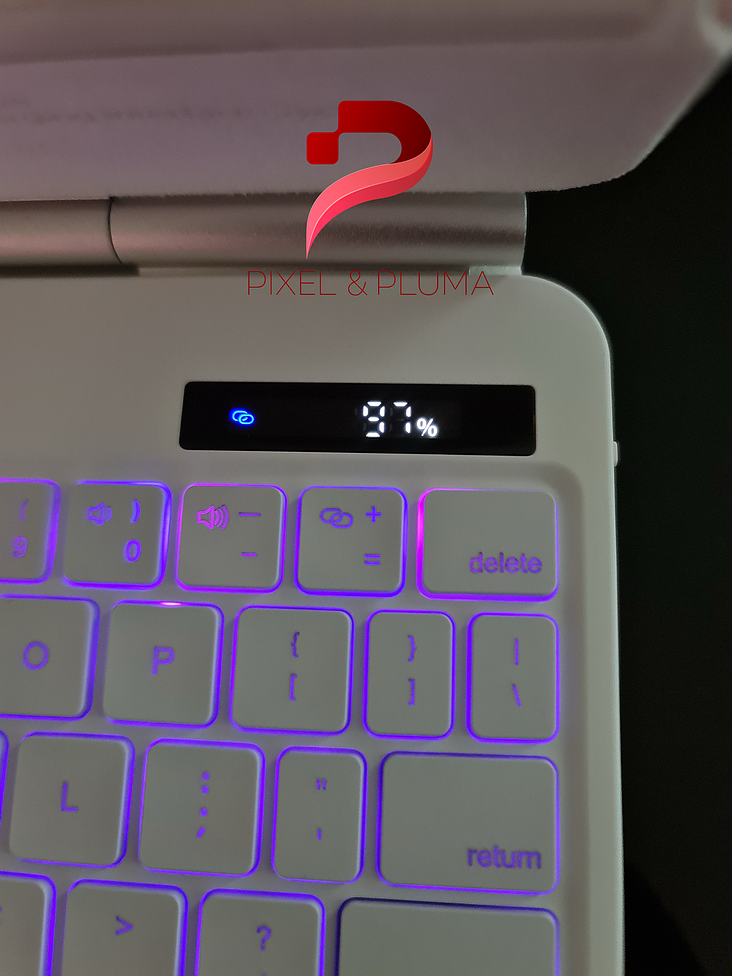 Teclado para iPad Pro 11″ M4 – BLANCO 6