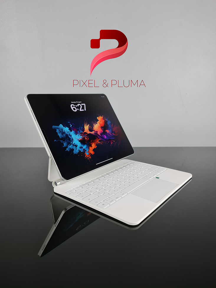 Teclado para iPad Pro 12.9″ / Air 13″ – BLANCO 3