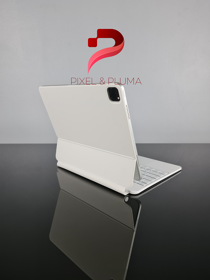 Teclado para iPad Pro 12.9″ / Air 13″ – BLANCO 5