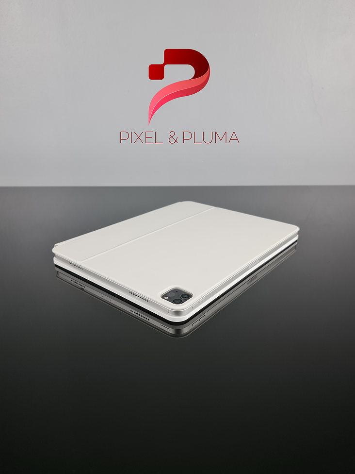 Teclado para iPad Pro 12.9″ / Air 13″ – BLANCO 12