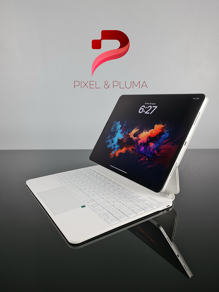 Teclado para iPad Pro 12.9″ / Air 13″ – BLANCO 1