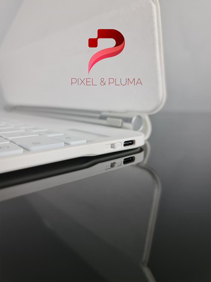 Teclado para iPad Pro 12.9″ / Air 13″ – BLANCO 14