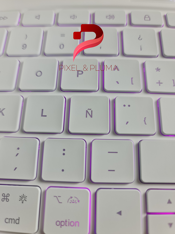 Teclado para iPad Pro 12.9″ / Air 13″ – BLANCO 15