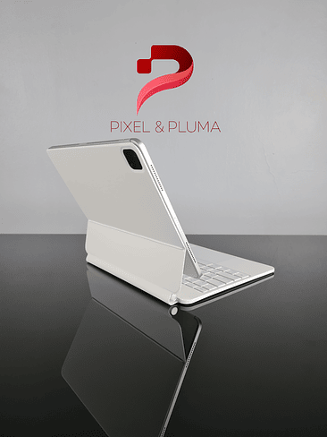 Teclado para iPad Pro 13″ M4 – BLANCO 9