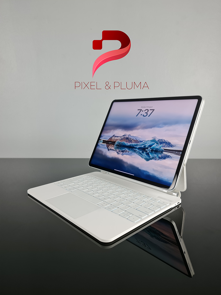 Teclado para iPad Pro 13″ M4 – BLANCO 1