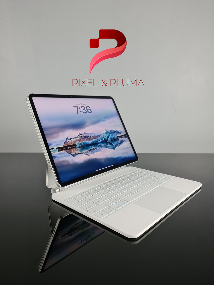 Teclado para iPad Pro 13″ M4 – BLANCO 3