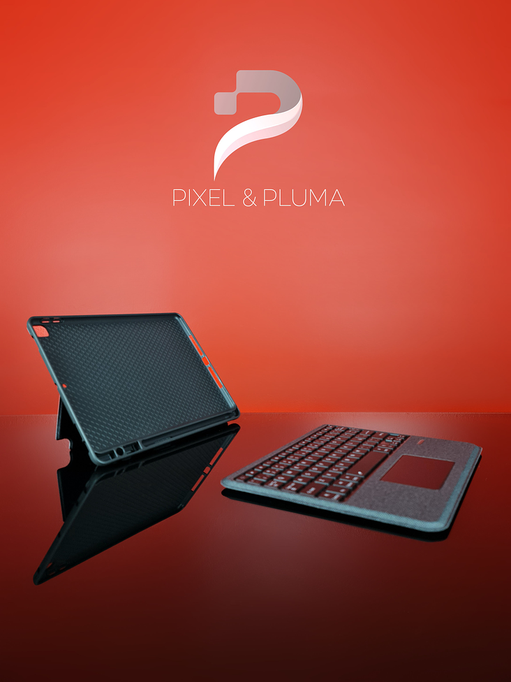 Teclado con Trackpad Desmontable para iPad 7ma, 8av 9na / Ipad Air 3 / iPad Pro 10.5 4