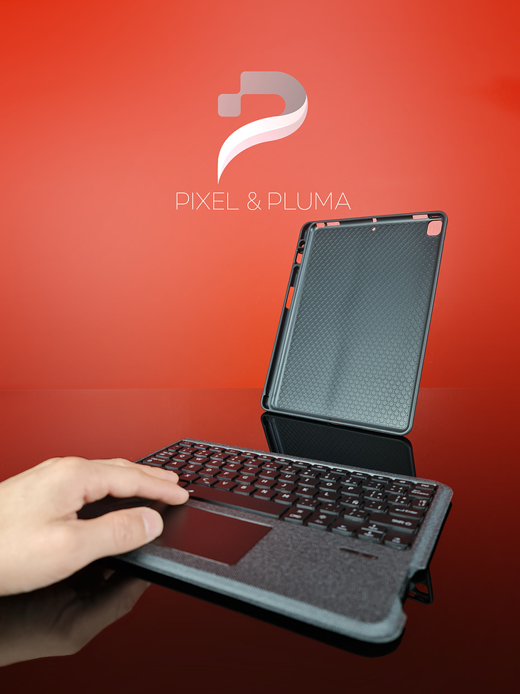 Teclado con Trackpad Desmontable para iPad 7ma, 8av 9na / Ipad Air 3 / iPad Pro 10.5 2