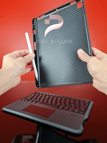 Teclado con Trackpad Desmontable para iPad 7ma, 8av 9na / Ipad Air 3 / iPad Pro 10.5 3