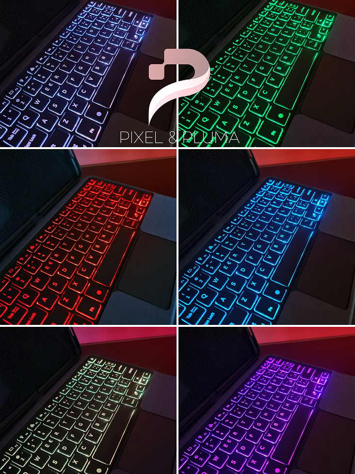 Teclado con Trackpad Desmontable para iPad 7ma, 8av 9na / Ipad Air 3 / iPad Pro 10.5 9