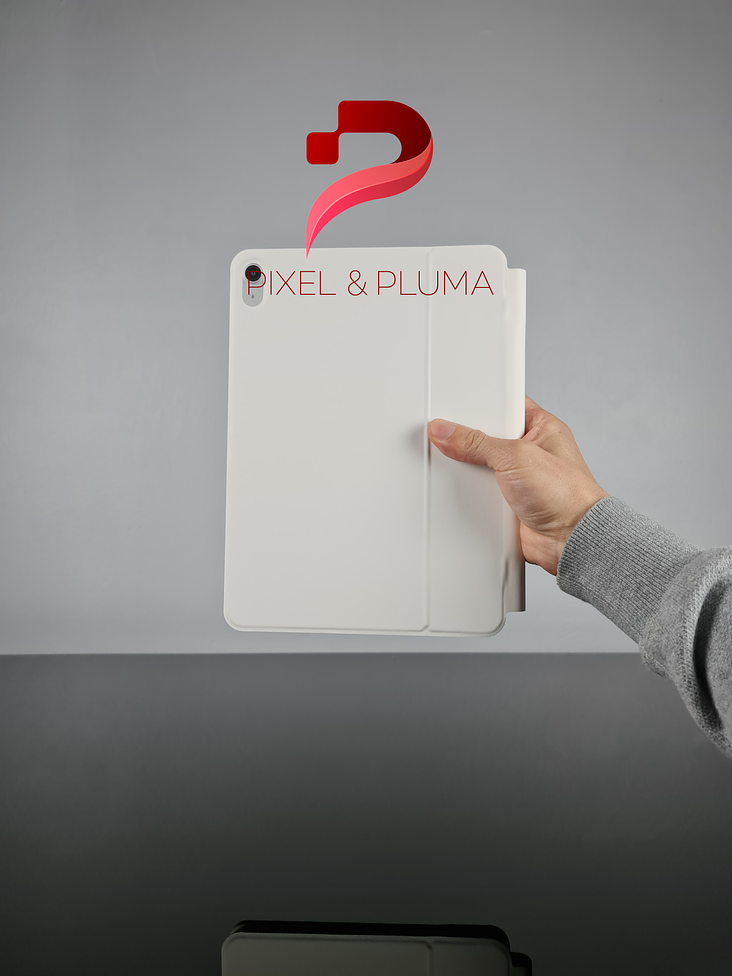 Teclado Premium para iPad 10ª Gen / iPad A16 – BLANCO 11