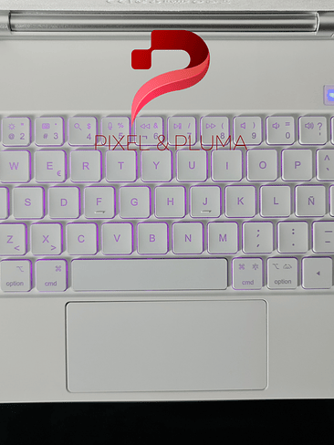 Teclado Premium para iPad 10ª Gen / iPad A16 – BLANCO 13