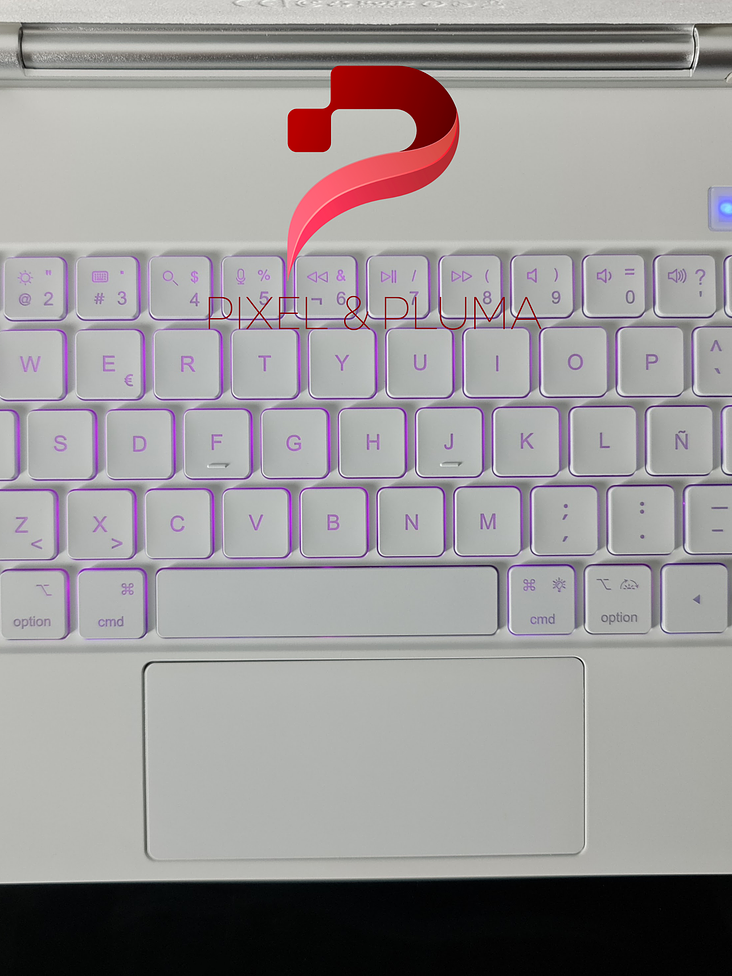 Teclado Premium para iPad 10ª Gen / iPad A16 – BLANCO 13