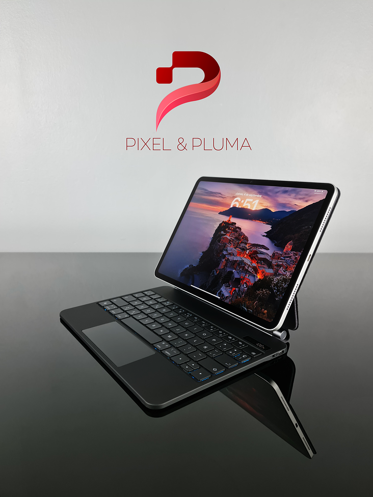 Teclado Premium para iPad 10ª Gen / iPad A16 – NEGRO 2