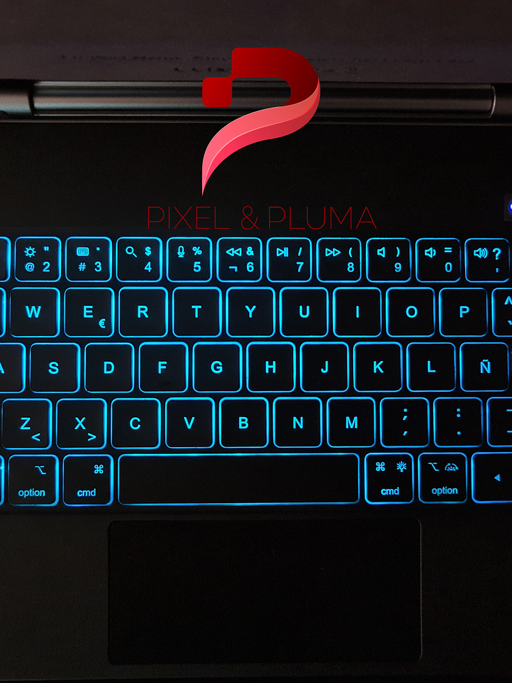 Teclado Premium para iPad 10ª Gen / iPad A16 – NEGRO 12