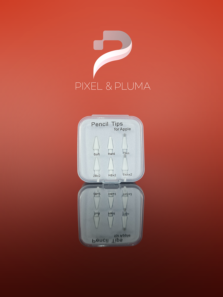 Puntas para Apple Pencil (Set de 6 unidades) – Compatibles con todas las generaciones 8