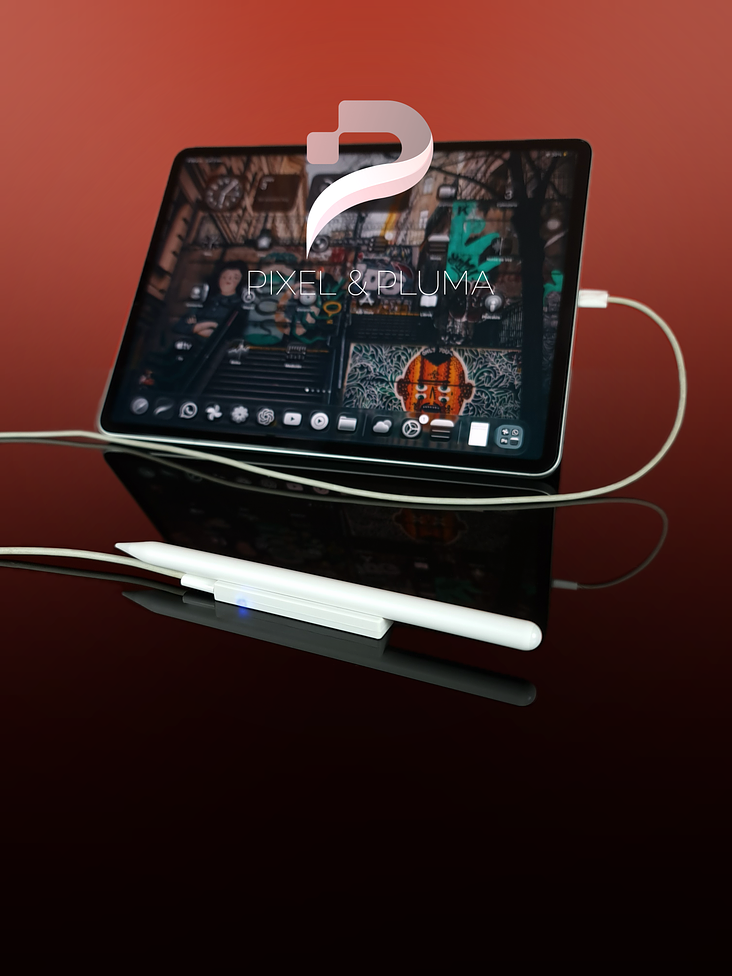 Lápiz Magnético con Carga Inalámbrica para iPad 3