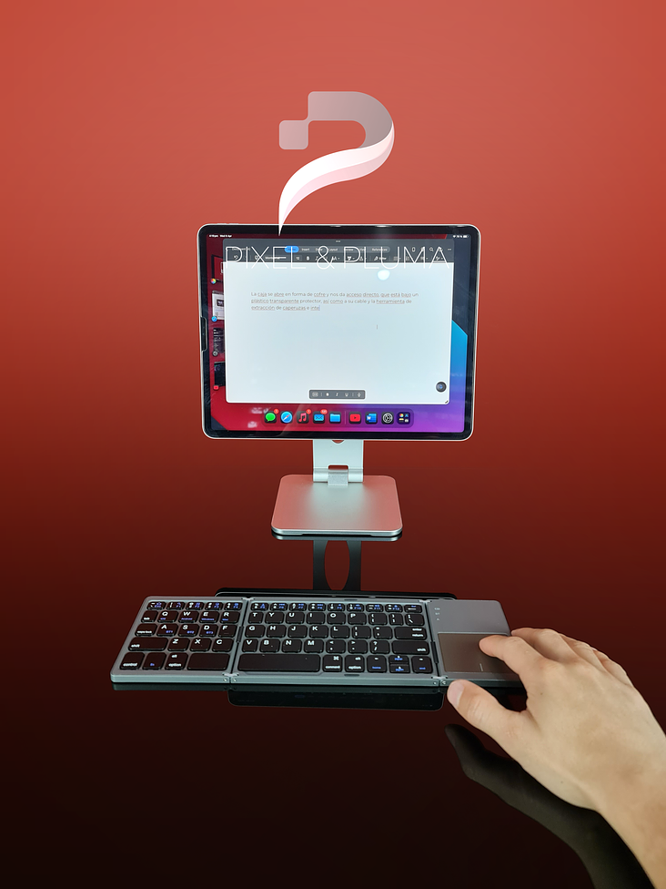 Teclado Plegable con Trackpad y Bluetooth (3 Perfiles) 7