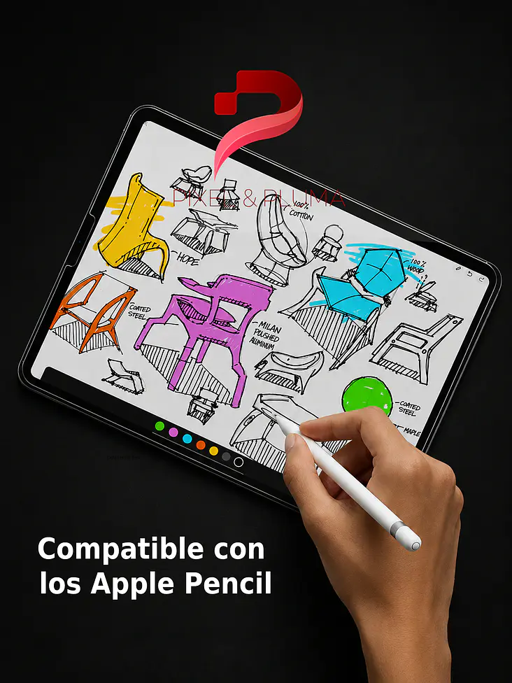 Mica de Vidrio Templado para iPad 5