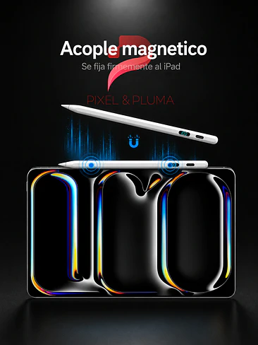 LÁPIZ ÓPTICO MAGNÉTICO USB-C CON PANTALLA LCD PARA IPAD 4