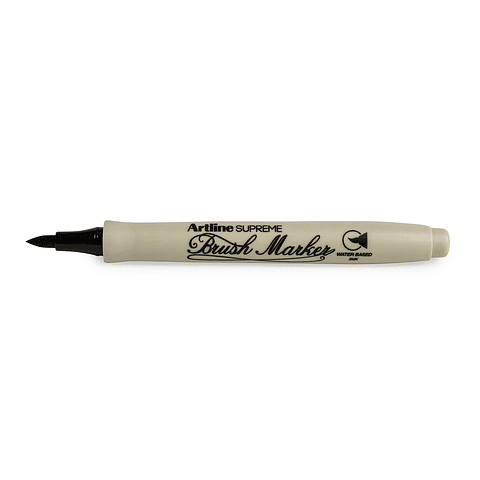 Artline - Brush Marker Negro