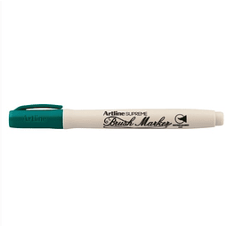 Artline - Brush Marker Verde Oscuro
