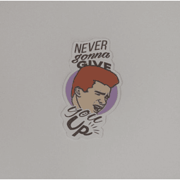 Sticker Never Gonna Give You Up