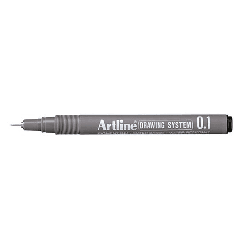 Artline - Lápiz Tiralínea Negro 0.1 mm