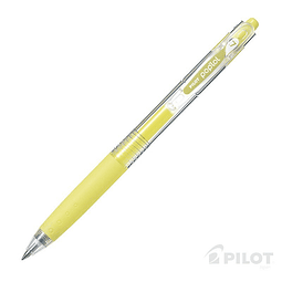 PILOT Lápiz Gel POPLOL 0.7 Amarillo Pastel