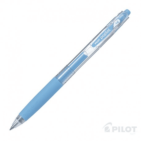 PILOT Lápiz Gel POPLOL 0.7 Azul Pastel