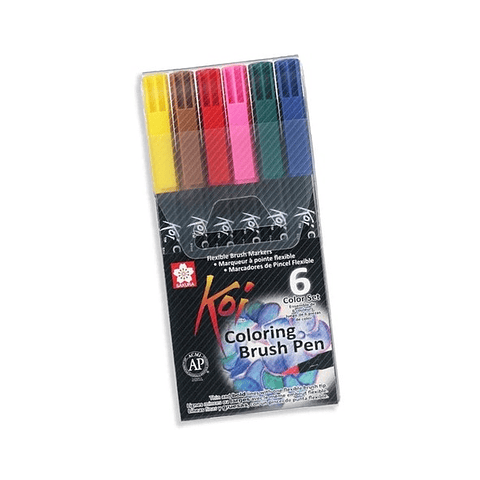 Koi - Coloring Brush Pen Set Básicos